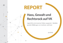 Hass, Gewalt und Rechtsrock auf VK - Report von Jugendschutz.net